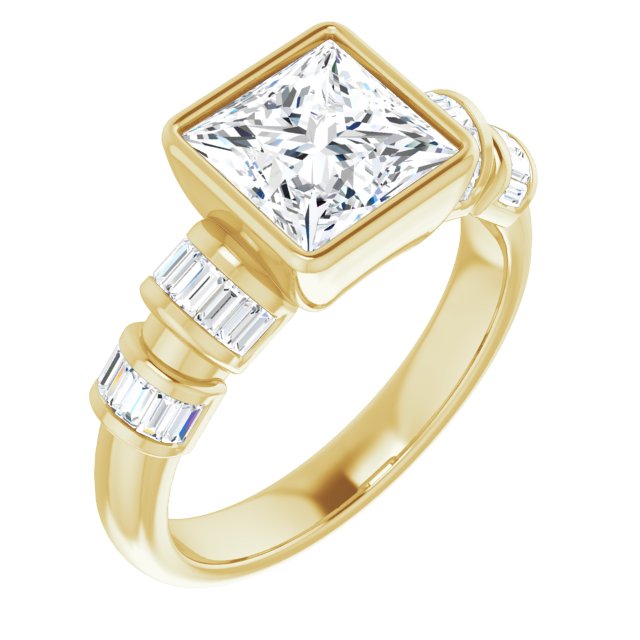 Yellow Gold-Square