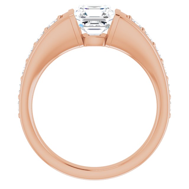 Rose Gold-Asscher