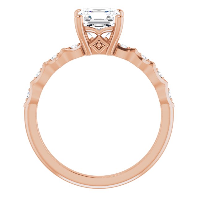 Rose Gold-Asscher