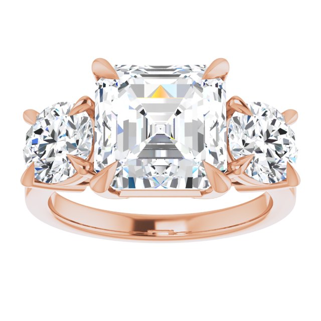 Rose Gold-Asscher