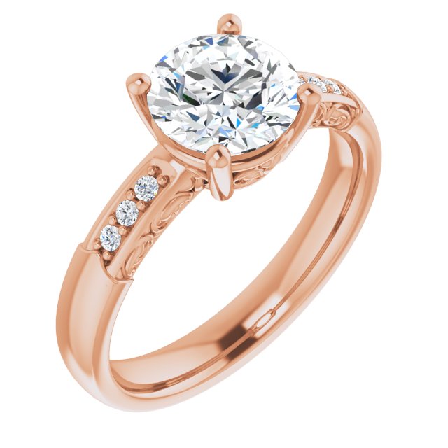 Rose Gold-Round