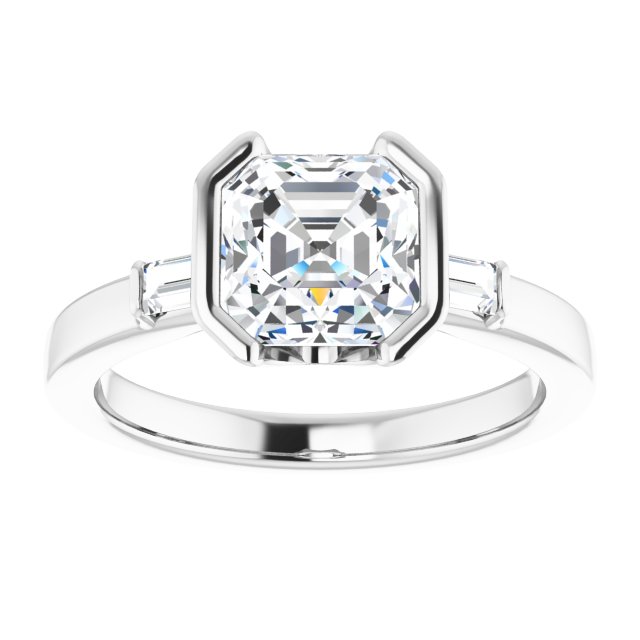 White Gold-Asscher