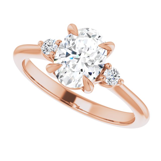 Rose Gold-Oval