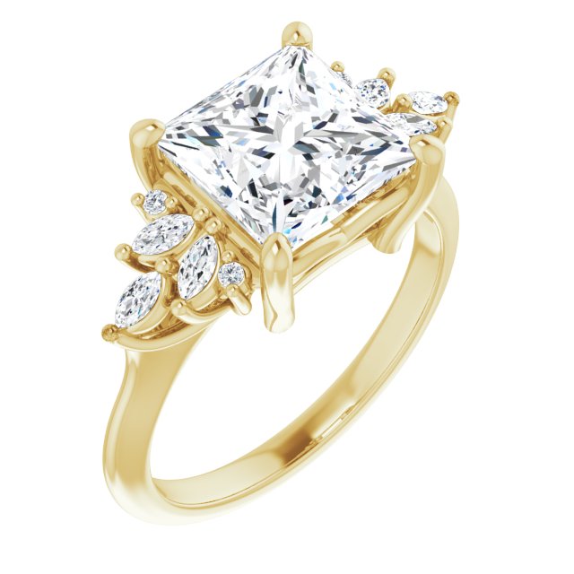 Yellow Gold-Square