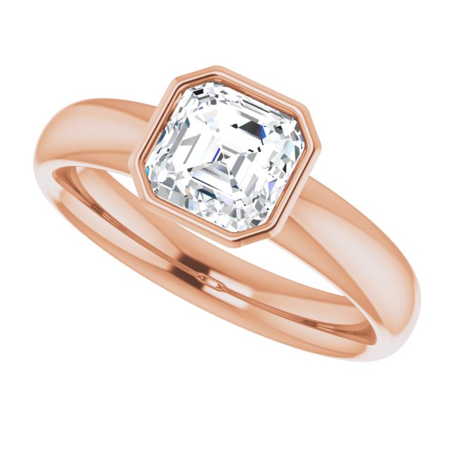 Rose Gold-Asscher