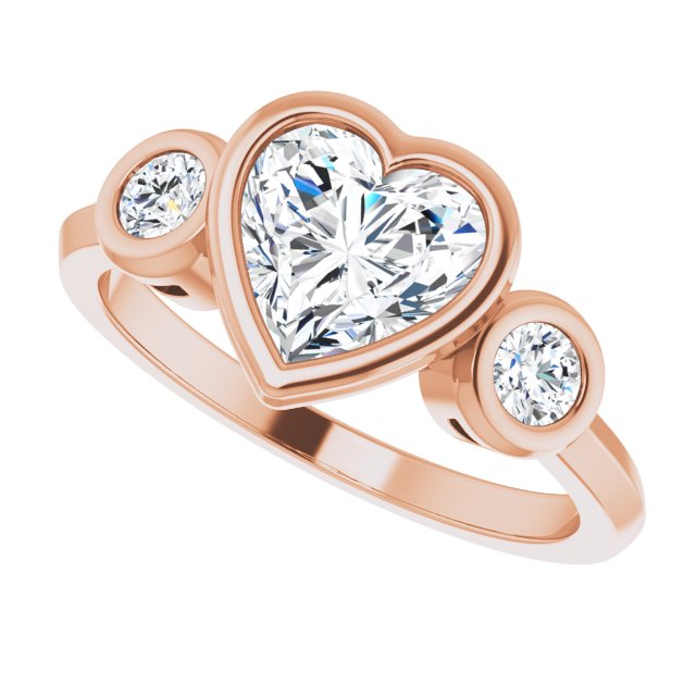 Rose Gold-Heart