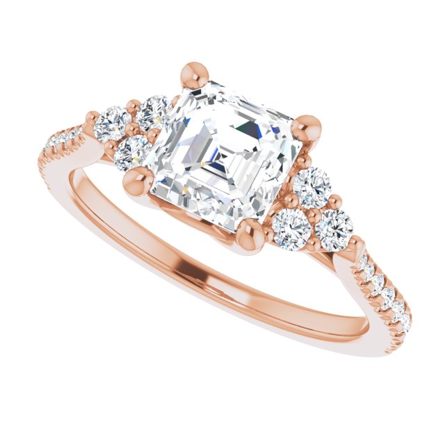 Rose Gold-Asscher