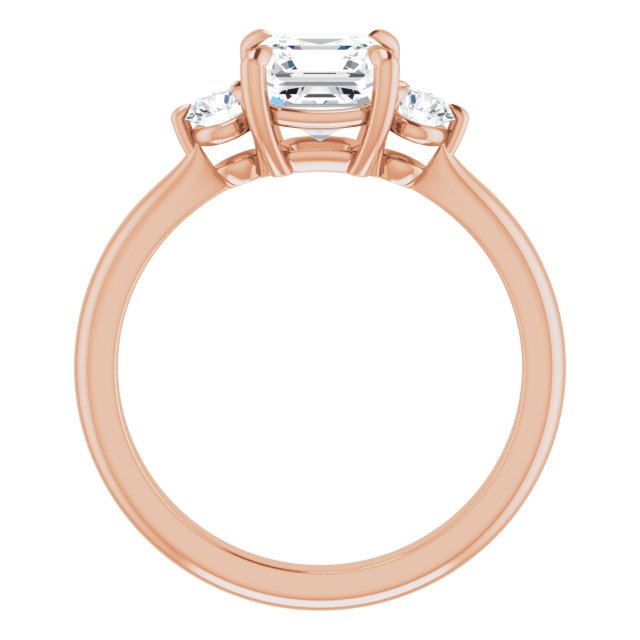 Rose Gold-Asscher