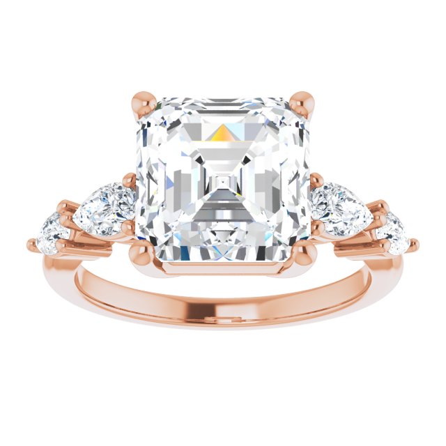 Rose Gold-Asscher