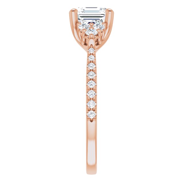 Rose Gold-Asscher