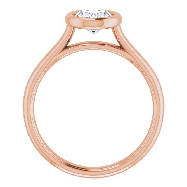 Rose Gold-Oval