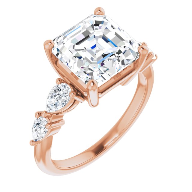 Rose Gold-Asscher