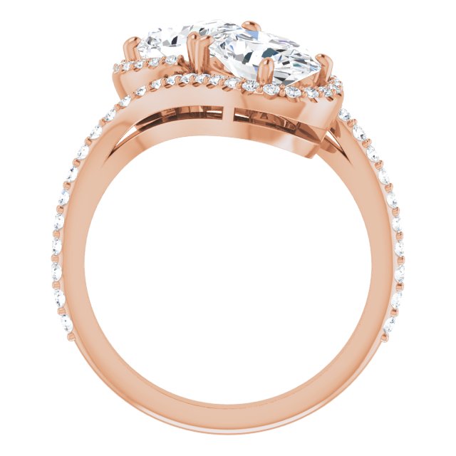 Rose Gold-Oval