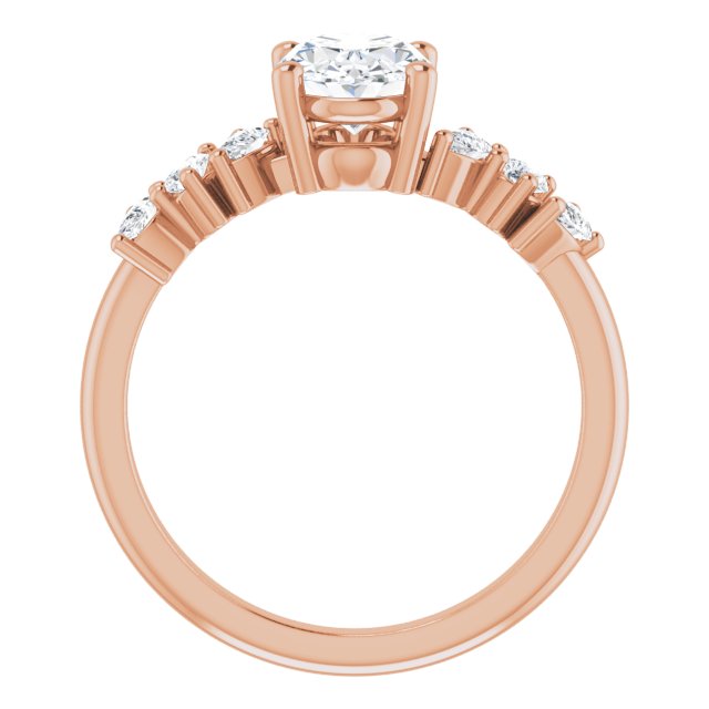 Rose Gold-Oval