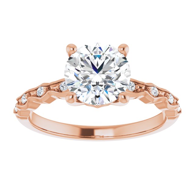 Rose Gold-Round