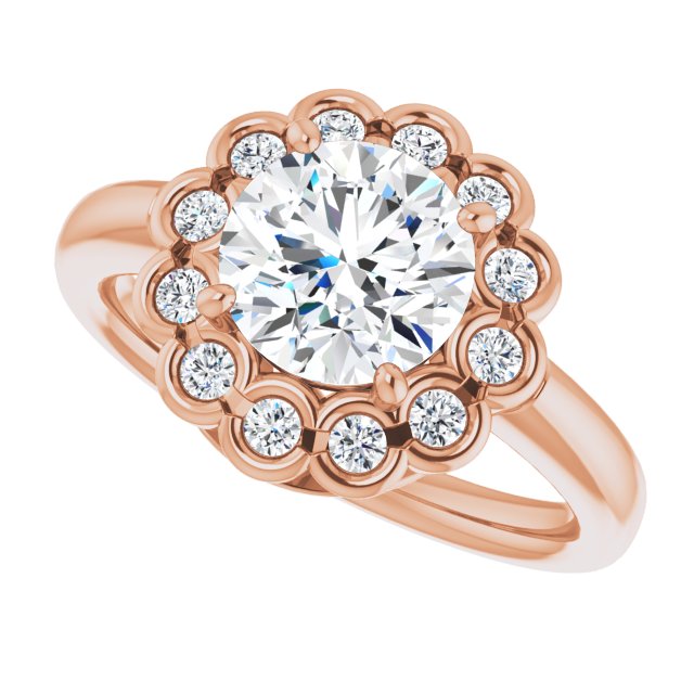 Rose Gold-Round