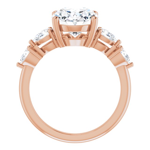 Rose Gold-Oval