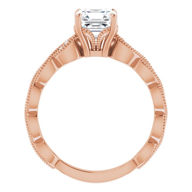 Rose Gold-Asscher