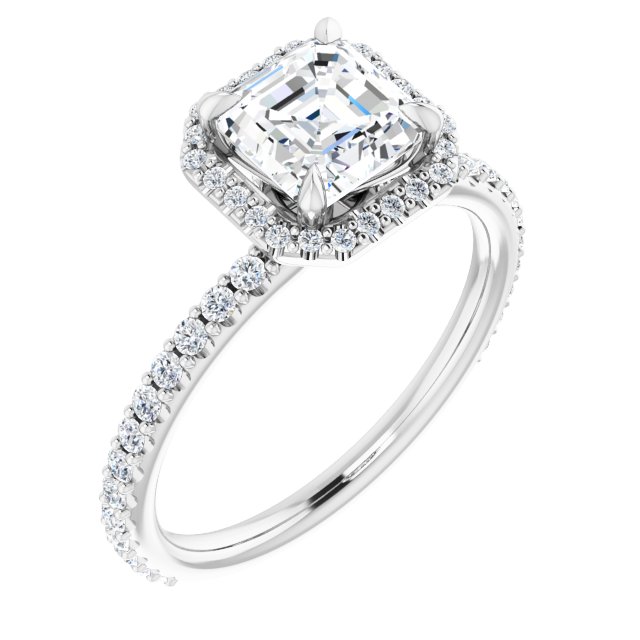 White Gold-Asscher