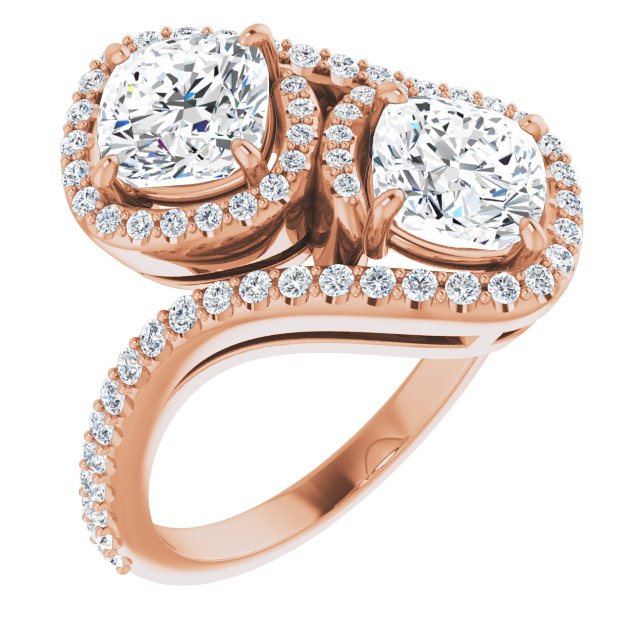 Rose Gold-Cushion