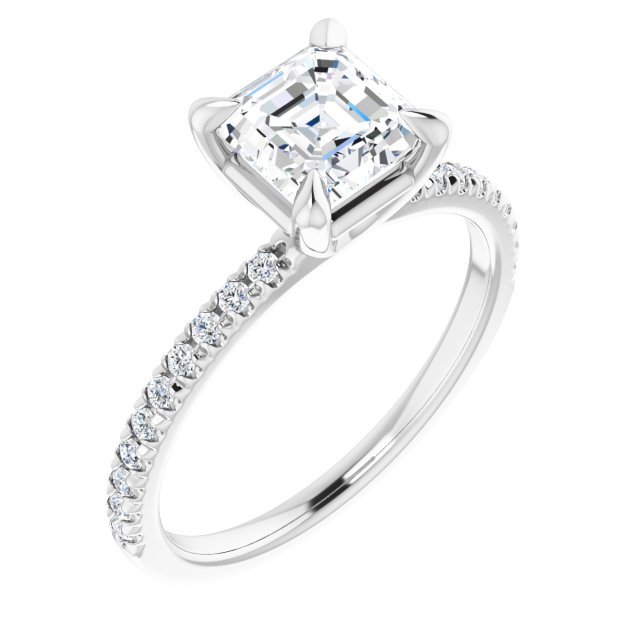 White Gold-Asscher