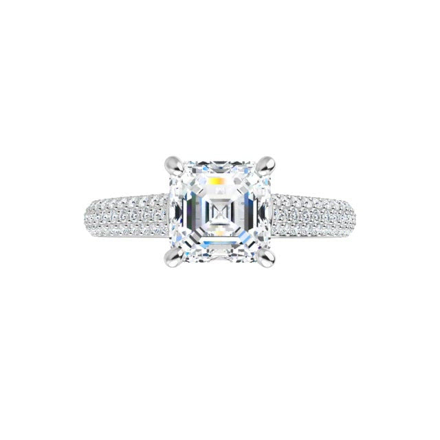 White Gold-Asscher