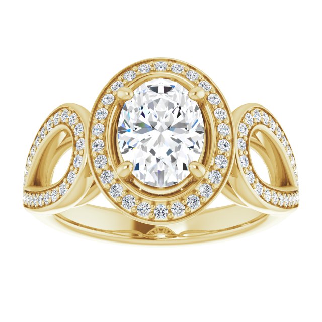 Yellow Gold-Oval