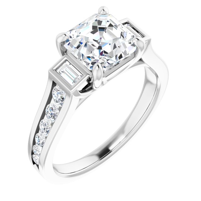 White Gold-Asscher