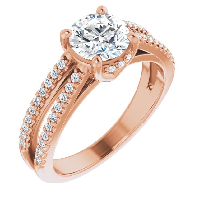 Rose Gold-Round