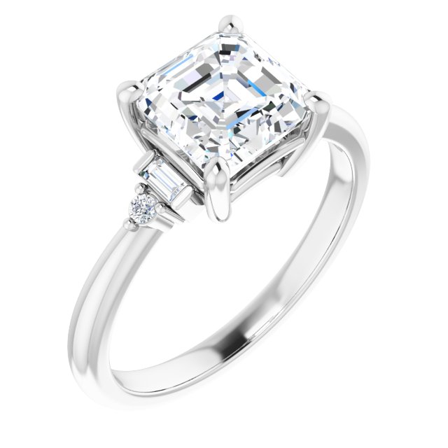 White Gold-Asscher