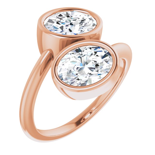 Rose Gold-Oval