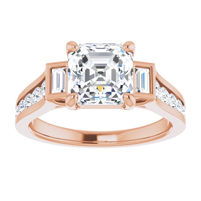 Rose Gold-Asscher