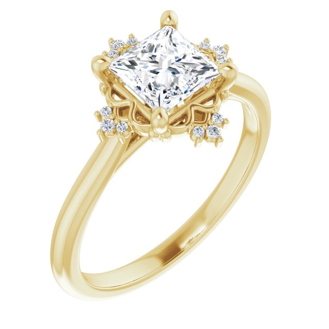 Yellow Gold-Square