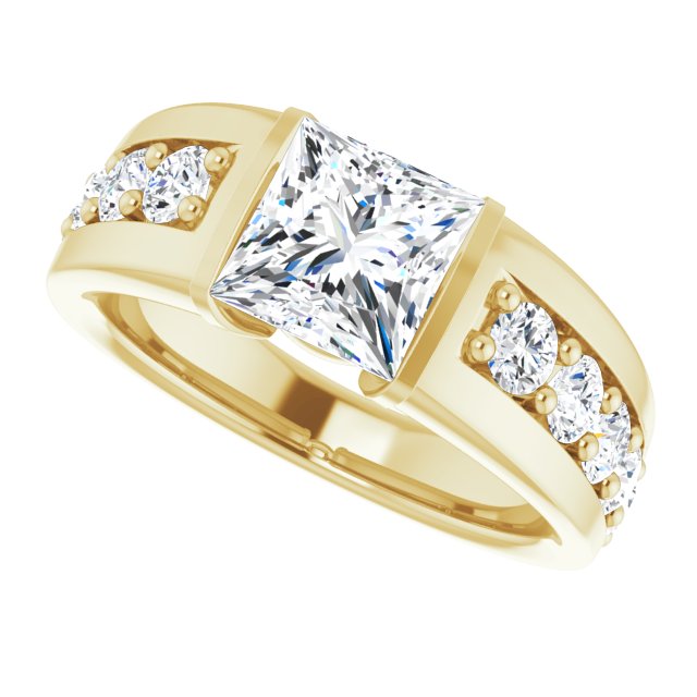 Yellow Gold-Square