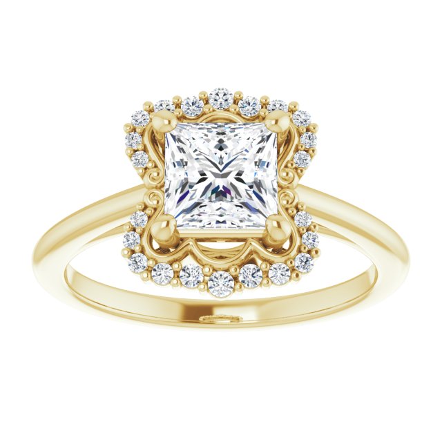 Yellow Gold-Square