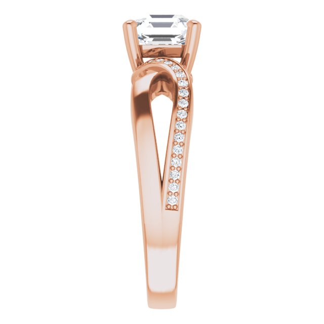 Rose Gold-Asscher