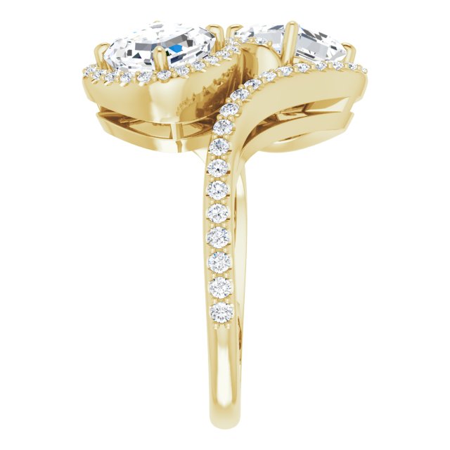 Yellow Gold-Asscher