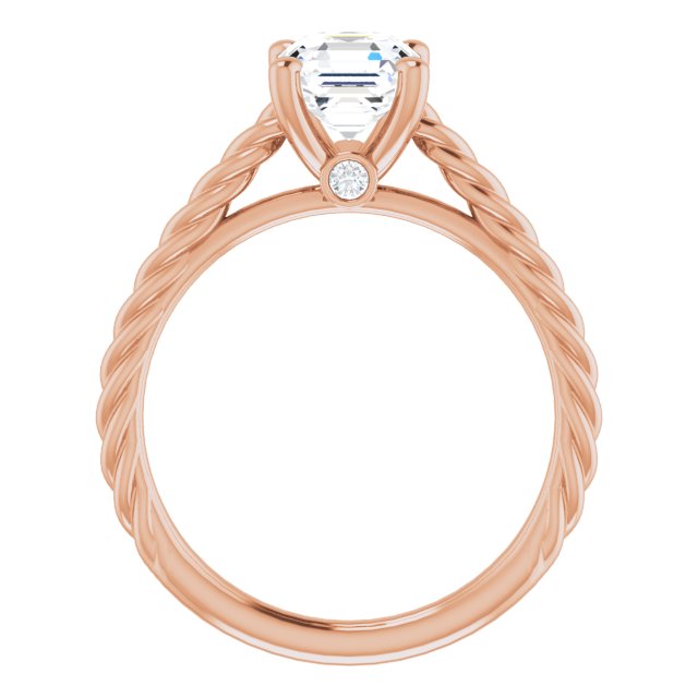 Rose Gold-Asscher