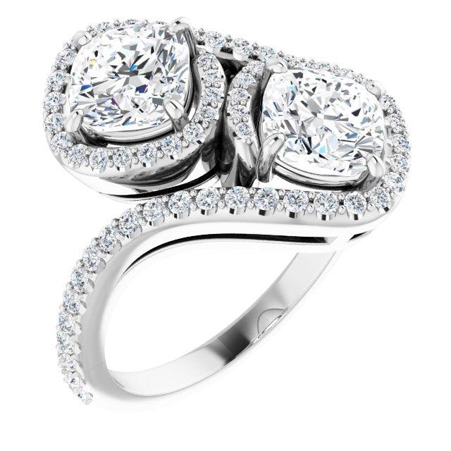 White Gold-Cushion