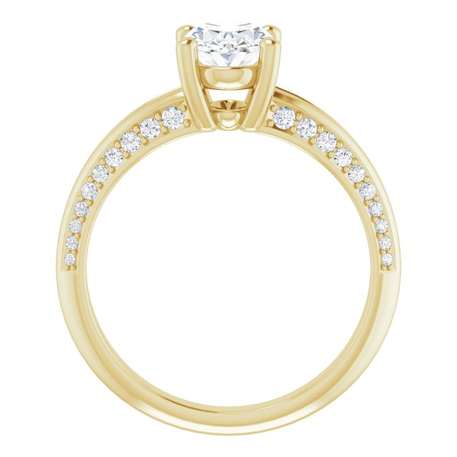 Yellow Gold-Oval