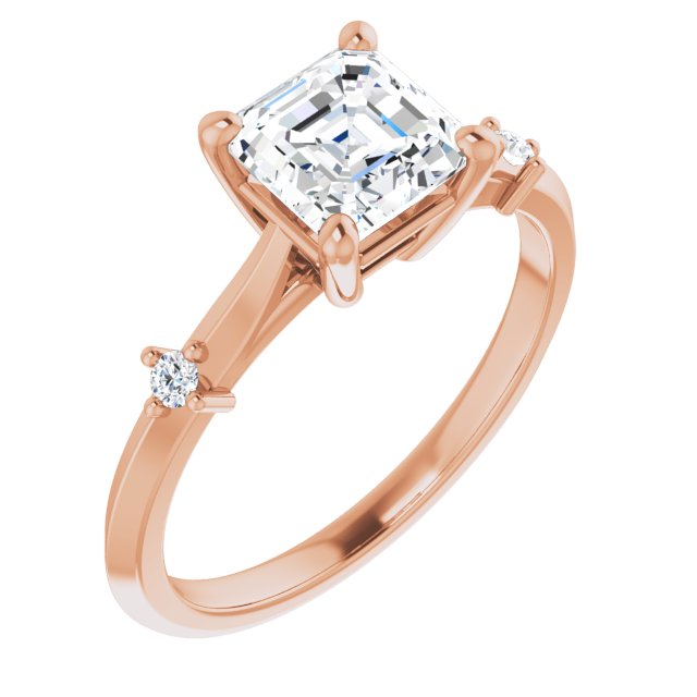 Rose Gold-Asscher