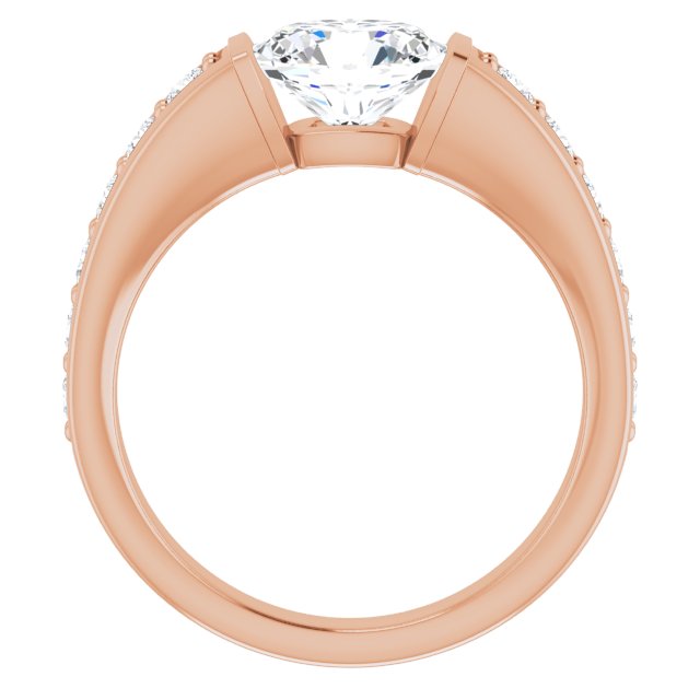 Rose Gold-Oval