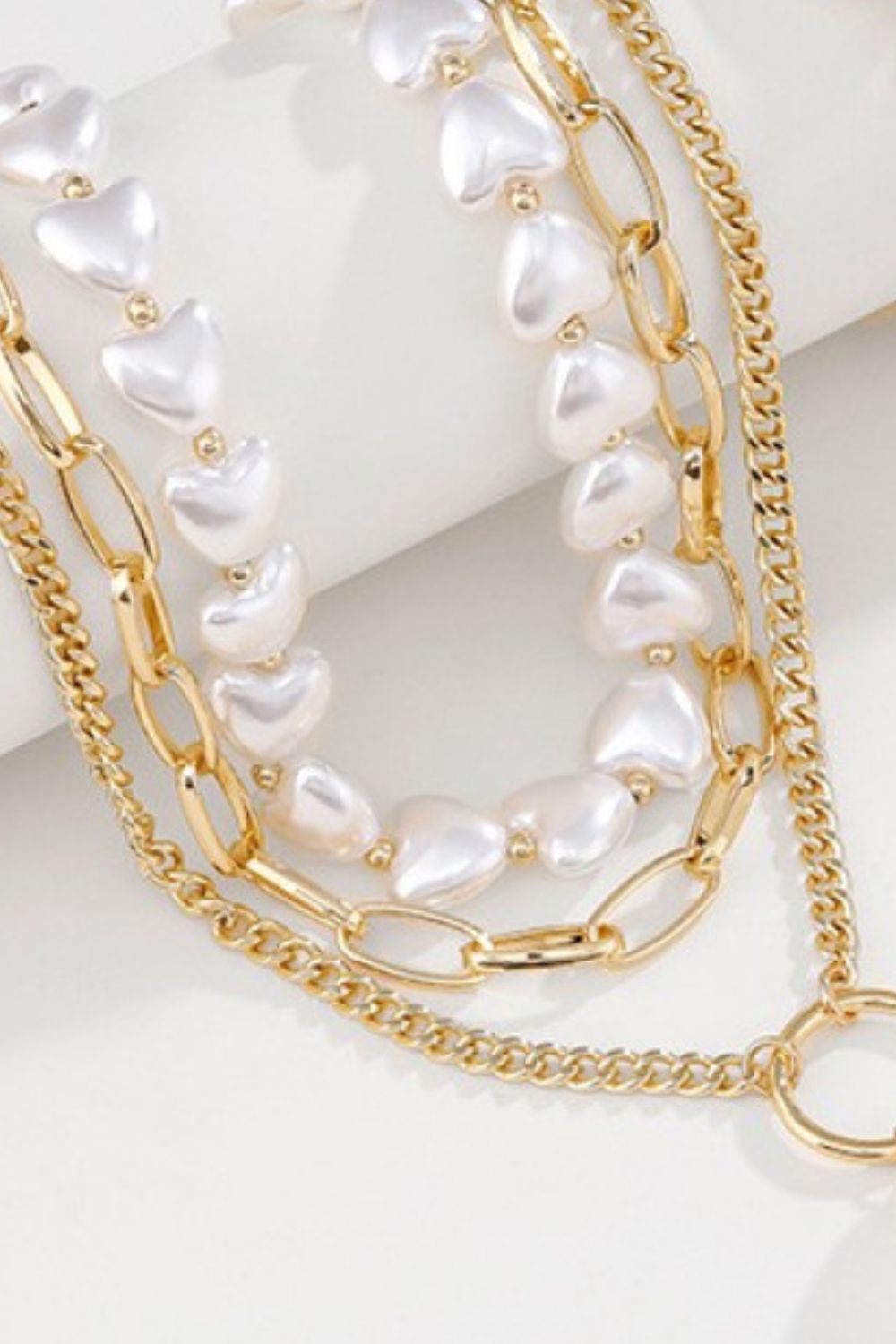 Three-Layered Pearl Necklace | Mikado Diamonds