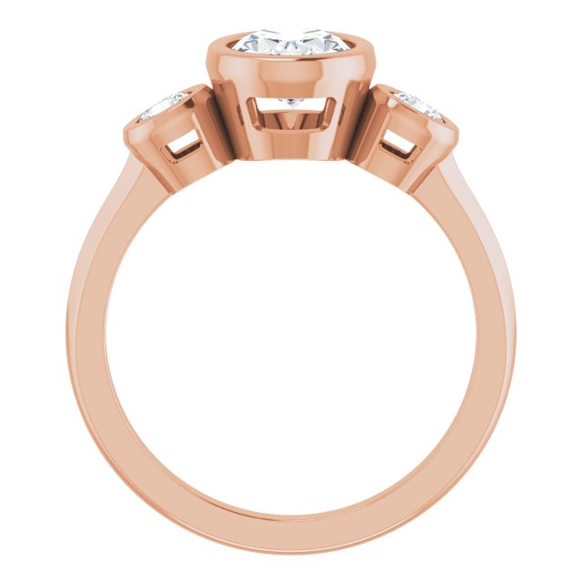 Rose Gold-Oval