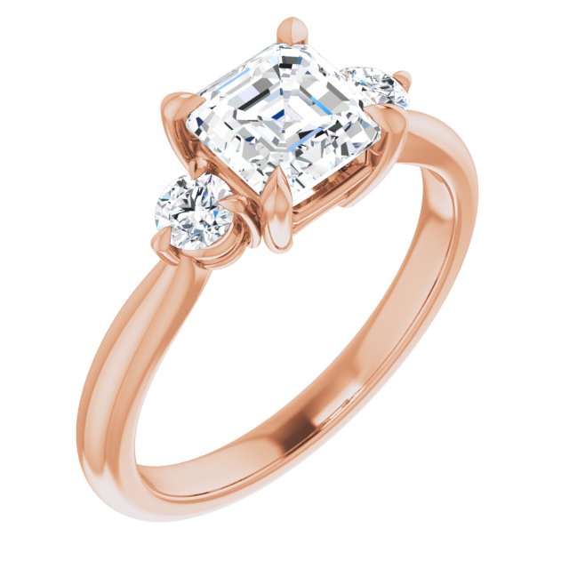 Rose Gold-Asscher