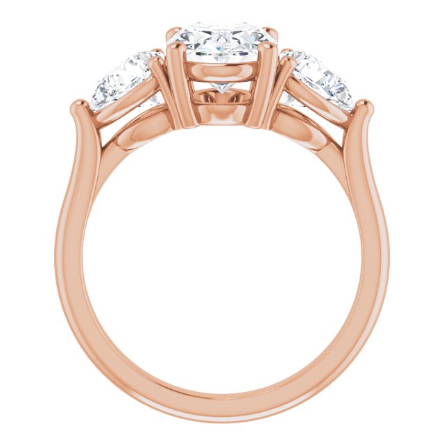 Rose Gold-Oval