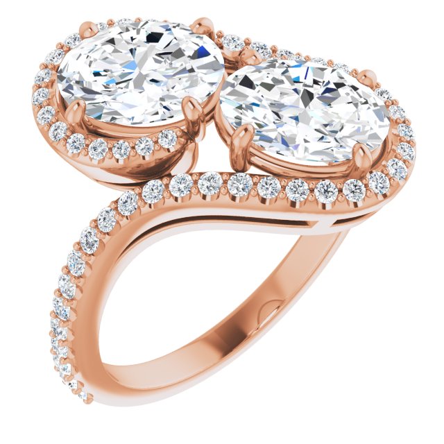 Rose Gold-Oval