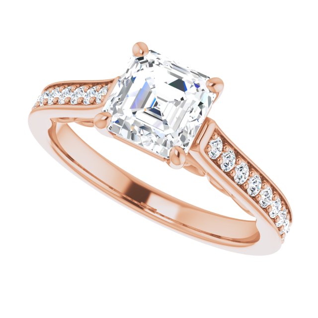 Rose Gold-Asscher