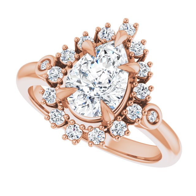 Rose Gold-Pear