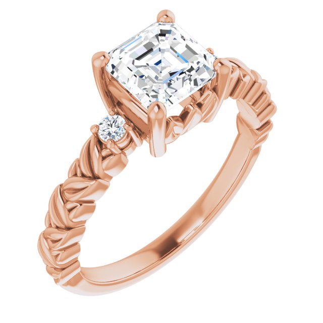 Rose Gold-Asscher